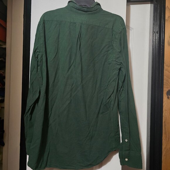 Old Navy Men's Casual Green Slim Fit Button-Up Shirt Size Large - Picture 6 of 6